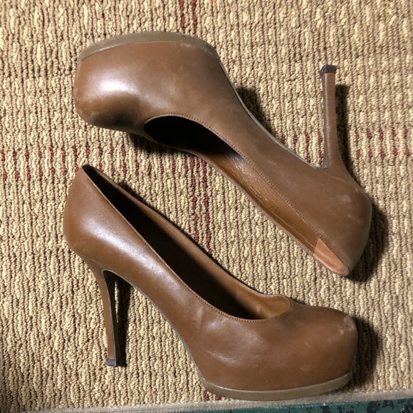 YSL Tribtoo Platform Pumps - Picture 1 of 14